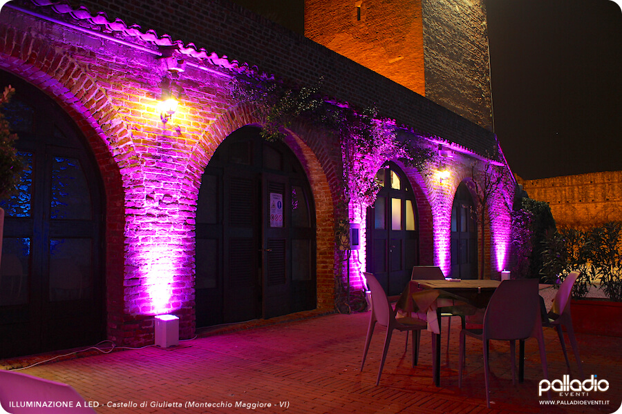 illuminazione luci matrimonio vicenza