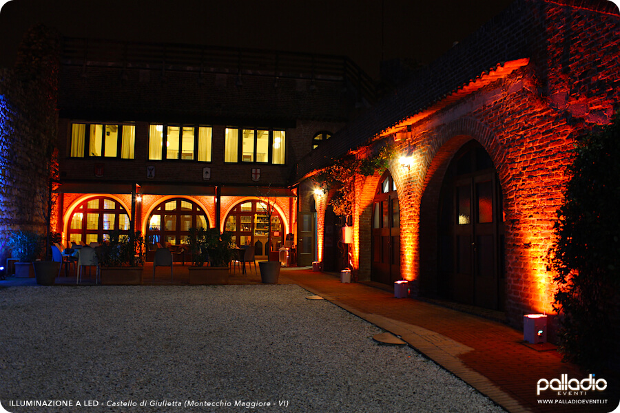 illuminazione luci matrimonio vicenza