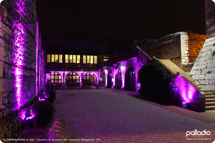 illuminazione luci matrimonio vicenza