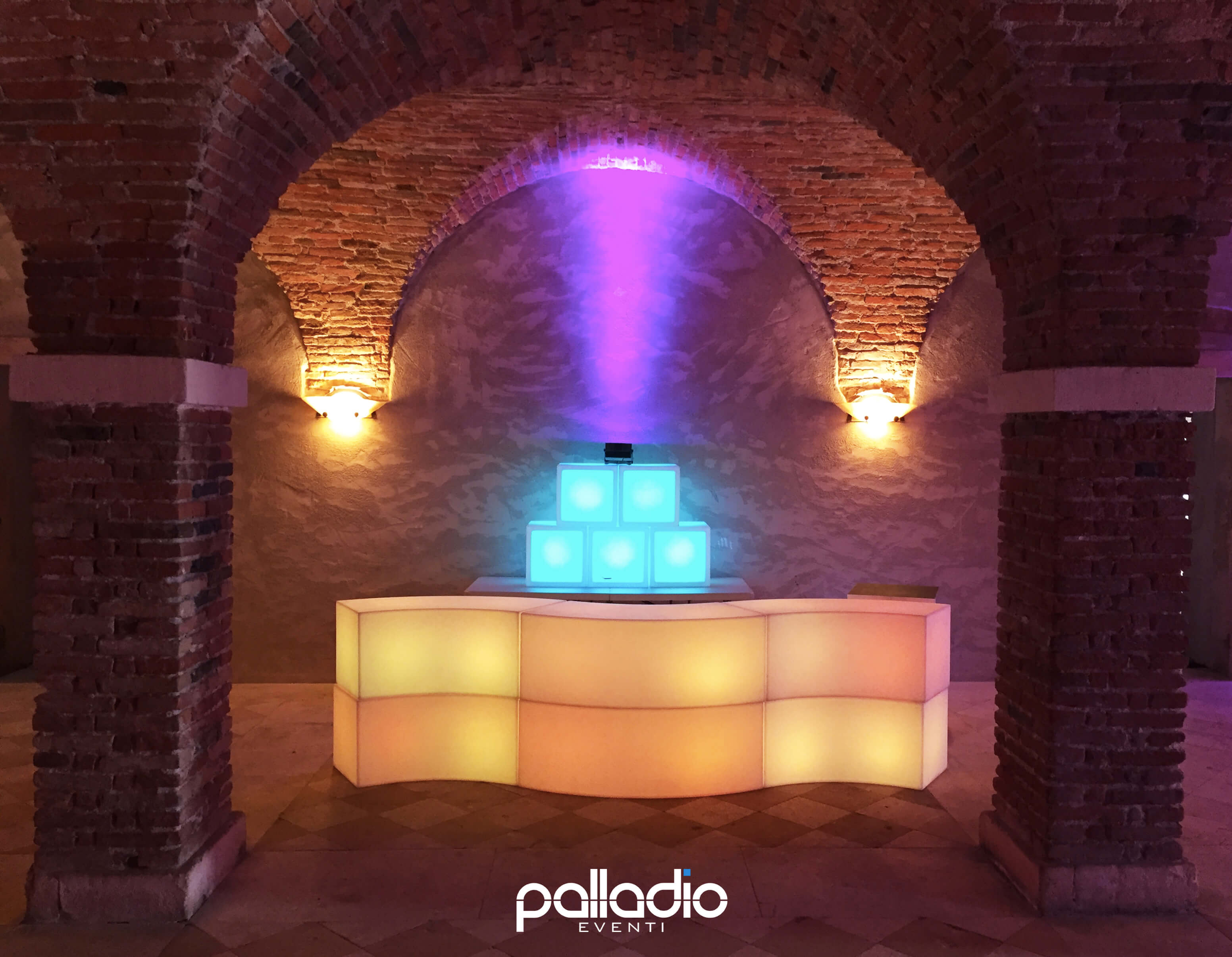 noleggio bar luminoso vicenza eventi allestimento matrimoni