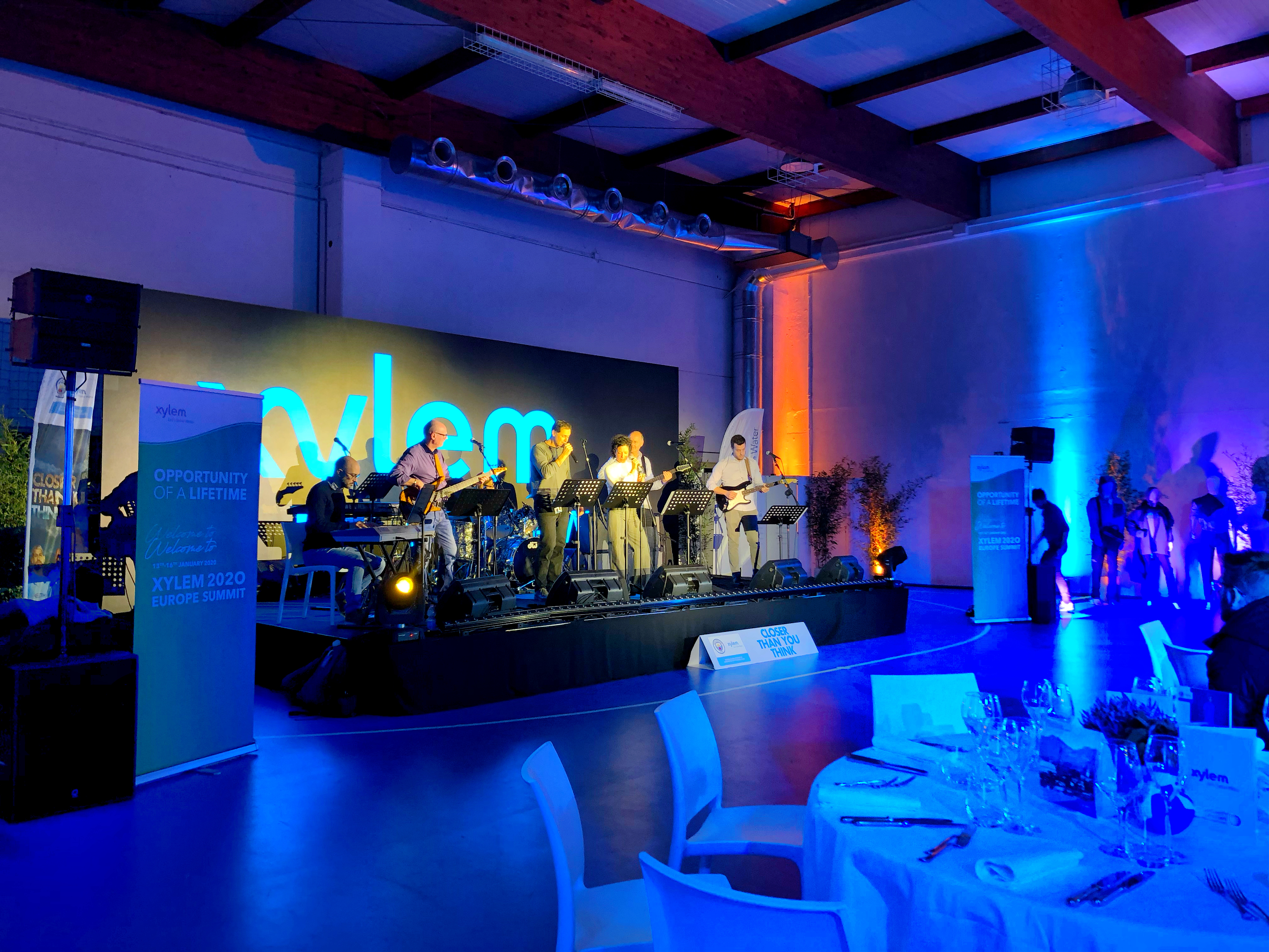 xylem6 Service audio evento aziendale Xylem