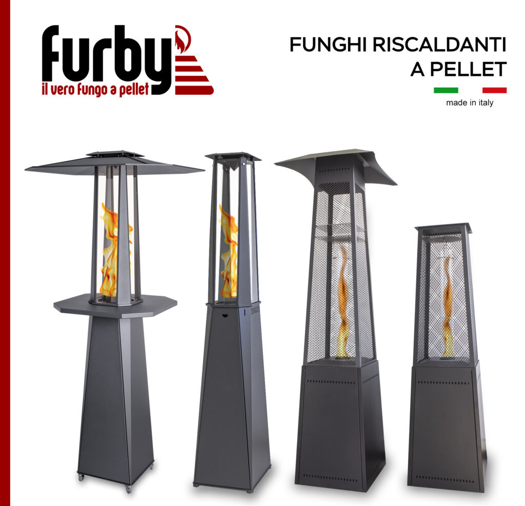 fungo riscaldante a pellet pirolitico pirolisi funghi riscaldanti stufe esterno furby