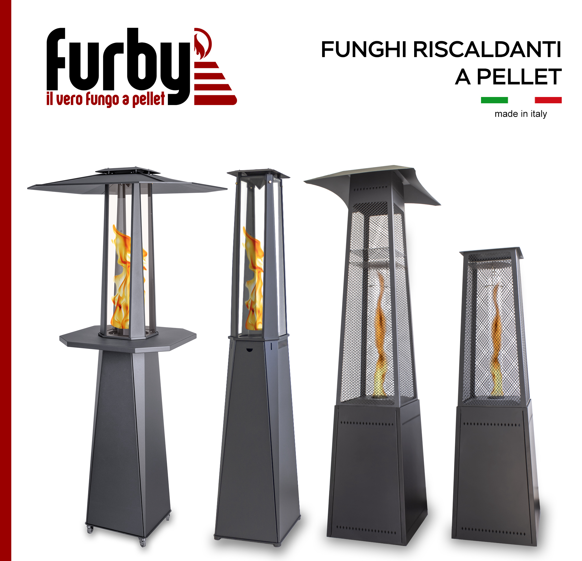 fungo riscaldante a pellet pirolitico pirolisi funghi riscaldanti stufe esterno furby