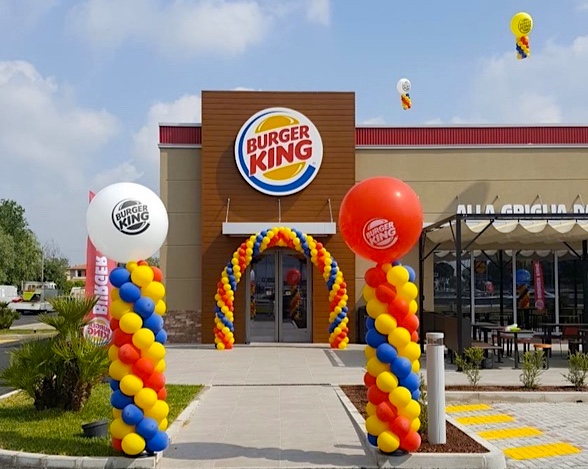 burger king allestimenti service audio luci evento