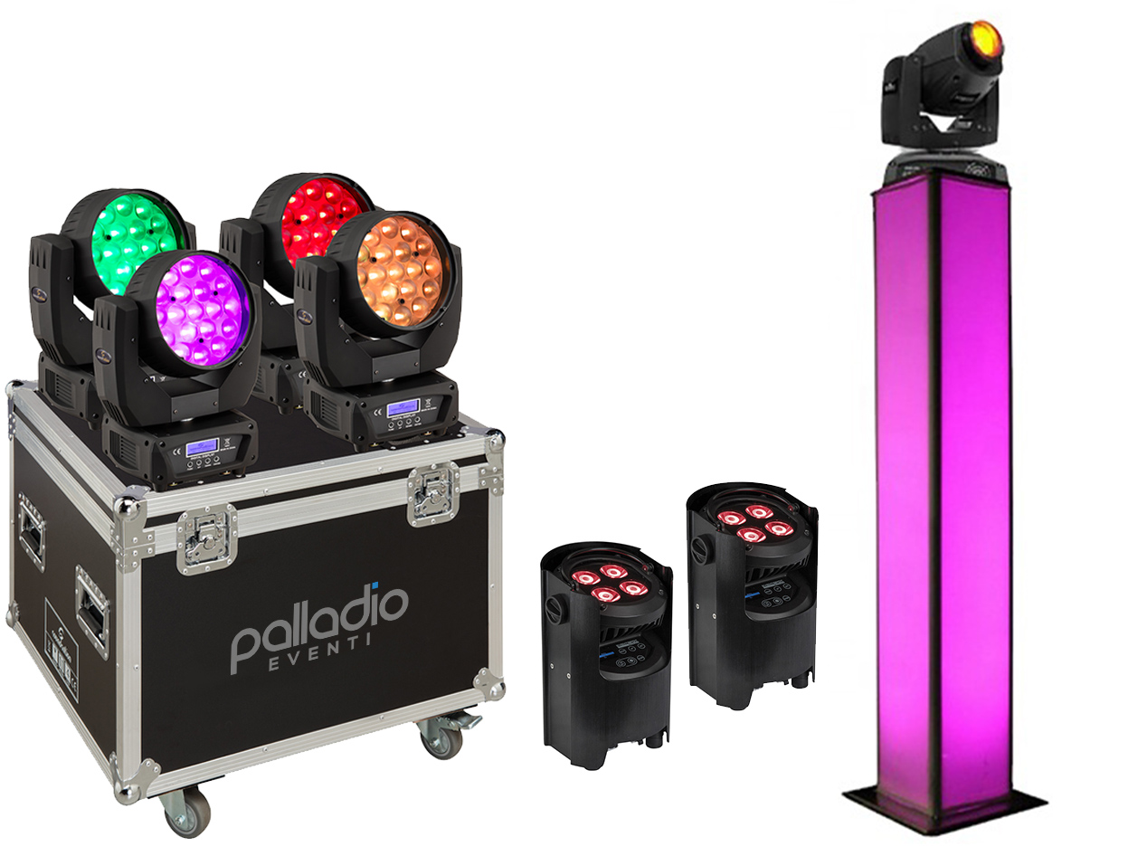 noleggio luci eventi attrezzature vicenza service negozioled fari teste mobili casse audio feste